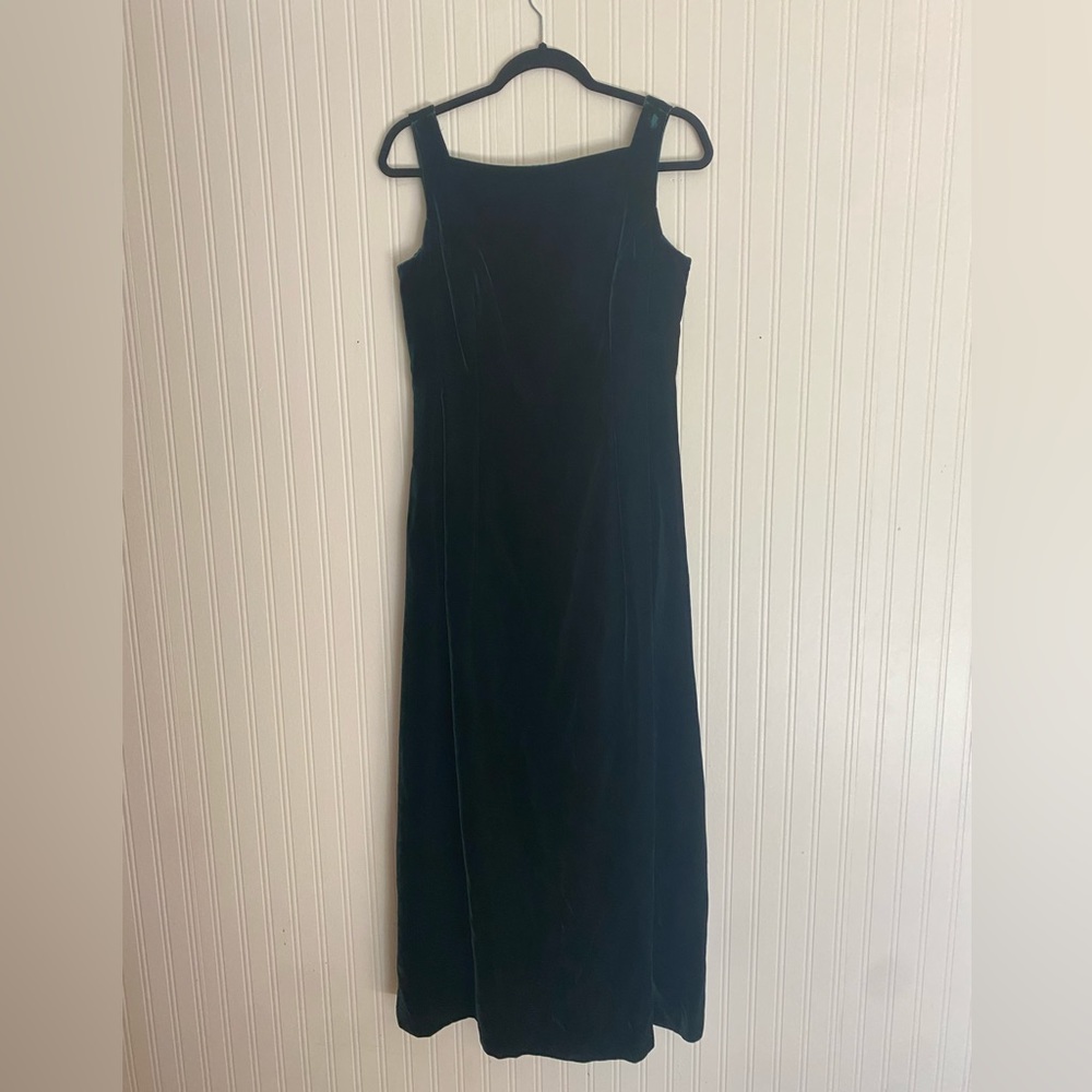 Vintage Anthony Vask Velvet Midi Dress